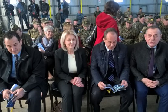 Rukovodstvo Zajedničke komisije za odbranu i sigurnost BiH i parlamentarni vojni povjerenik BiH prisustvovali ceremoniji primopredaje dužnosti komandanta EUFOR-a